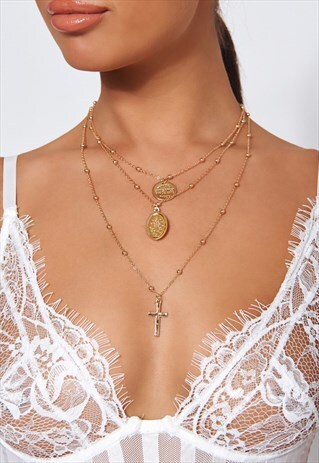 CIANTI GOLD OVERLAY NECKLACE