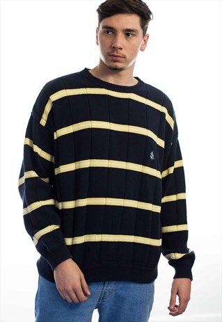 VINTAGE NAUTICA LOGO SWEATER JUMPER 90S XL 23.2