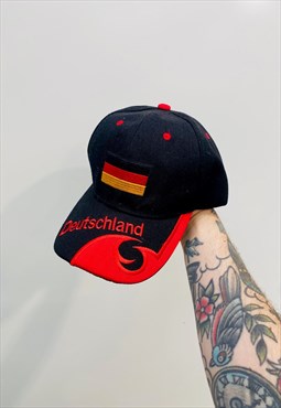 Vintage deutschland Embroidered Hat Cap