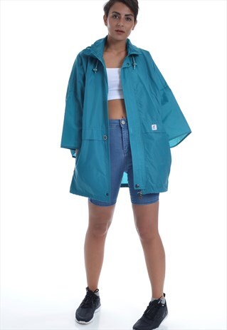 VINTAGE K-WAY FESTIVAL WINDBREAKER JACKET GREEN
