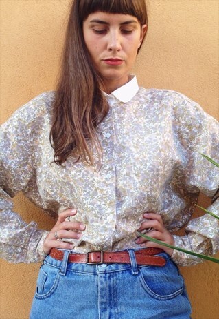 VINTAGE FLOWERED SHIRT