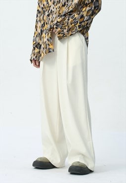 Men's Soft and luxurious pressed pleated trousers SS24 Vol.2