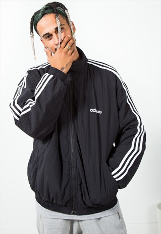 VINTAGE ADIDAS SPORT SHELL JACKET / S1900