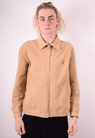 MURPHY & NYE MENS VINTAGE HARRINGTON JACKET XL BROWN 90S