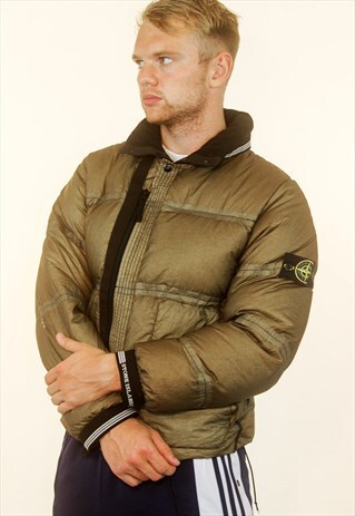 VINTAGE STONE ISLAND PUFFER COAT