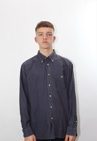 VINTAGE LACOSTE BUTTON UP SHIRT