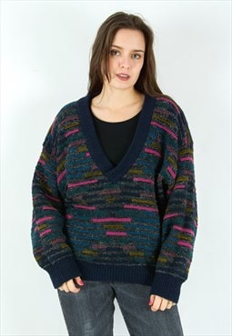  Nani Bon Wool Sweater Alpacca Pullover Mohair Jumper Knit