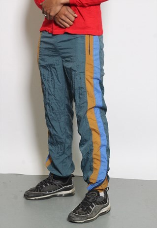 VINTAGE EMMEVI TRACK PANTS BLUE