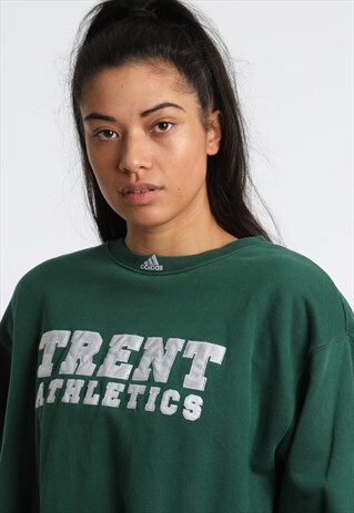 90S ADIDAS EMBROIDERED SWEATSHIRT