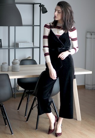 VELVET JUMPSUIT