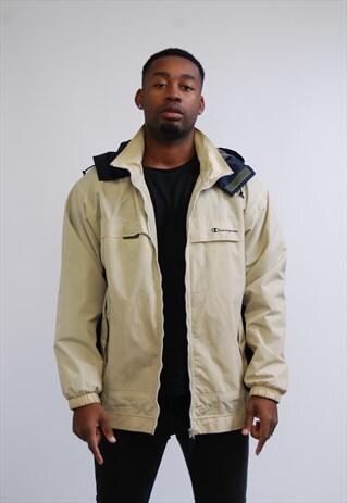 VINTAGE CHAMPION WINDBREAKER JACKET