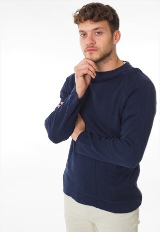 VINTAGE EDDIE BAUER THIN SWEATSHIRT BLUE