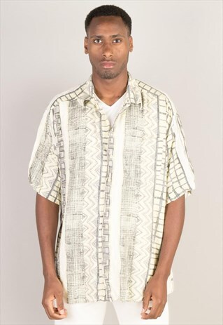 VINTAGE PATTERN SHIRT PTS555