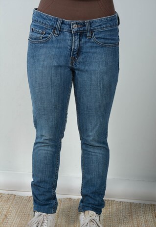 Vintage 00s Levi's Low Rise Jeans Blue Size 30"