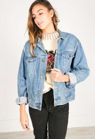 VINTAGE 80S CALVIN KLEIN DENIM JACKET
