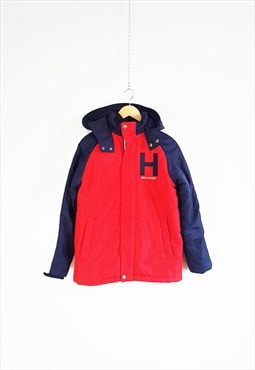 Tommy Hilfiger Red Hooded Jacket and Vest