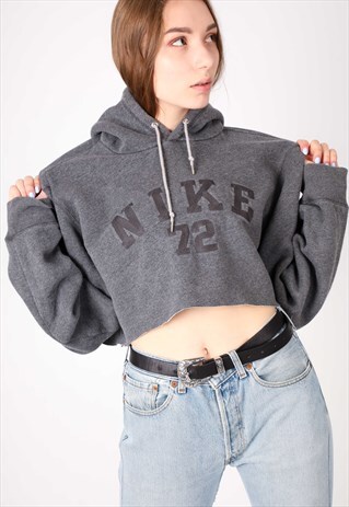 VINTAGE NIKE CROPPED HOODIE NH273