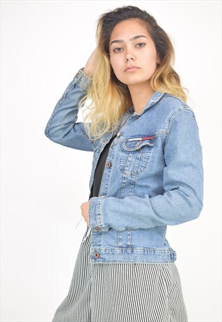 VINTAGE 90'S TOMMY HILFIGER DENIM JACKET