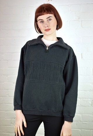 VINTAGE 90'S 1/4 ZIP JUMPER