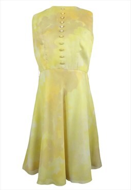 Vintage 60s Micro Mini Dress Mod Psychedelic Betty Barclay