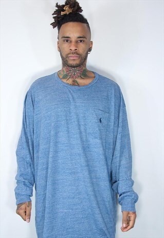 THIN RALPH LAUREN COTTON SWEATSHIRT
