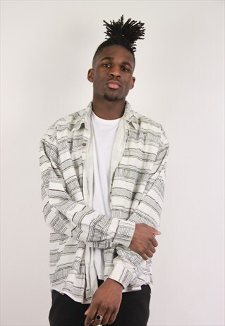 VINTAGE PATTERNED CORD SHIRT