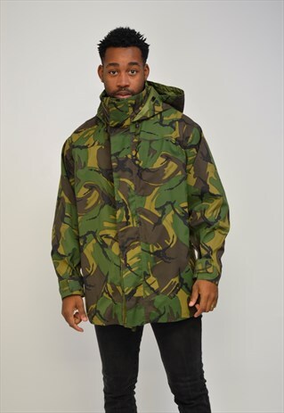 VINTAGE BRITISH CAMOUFLAGE JACKET