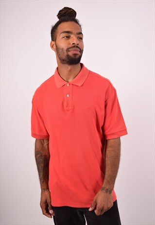 VINTAGE FILA POLO SHIRT RED
