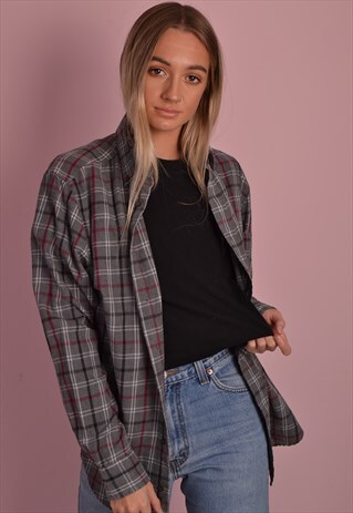 CHECK FLANNEL SHIRT GRS881