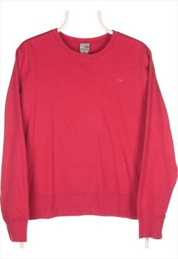 Vintage Champion - Red Embroidered Crewneck Sweatshirt - Lar