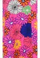 VINTAGE FLORAL PRINT MULTI-COLOUR 1970S DRESS - M