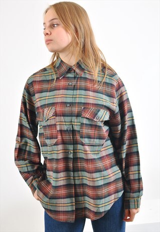 VINTAGE 90'S CHECKED SHIRT