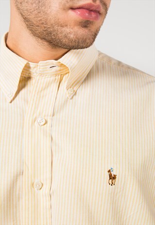 VINTAGE 80S POLO RALPH LAUREN SHIRT / 0081 / 200