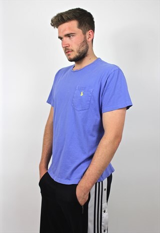 90'S RETRO BLUE T-SHIRT