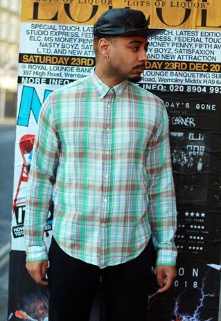 VINTAGE ACNE JEANS CHECK SHIRT