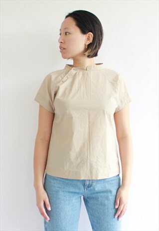 COS BEIGE MINIMAL TOP