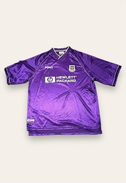 Vintage 1998-99 Authentic Purple Tottenham Football Shirt