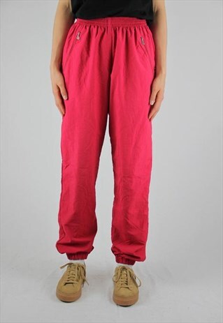 90'S TRACK PANTS PINK RED