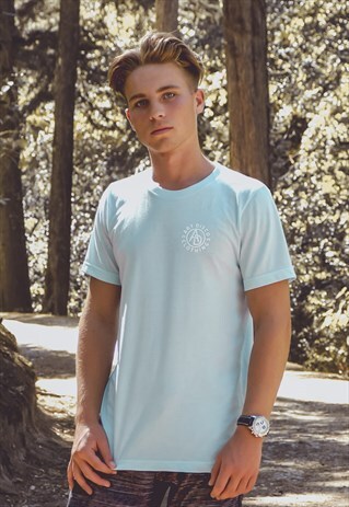 'INSIGNIA' LIGHT BLUE LOGO T-SHIRT
