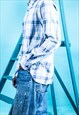 VINTAGE TOMMY HILFIGER SHIRT IN BLUE CHECKS