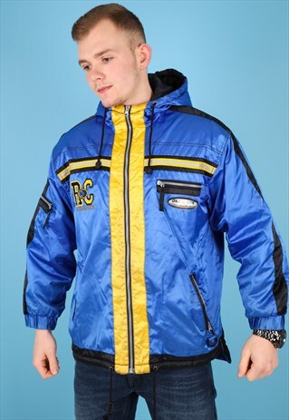 VINTAGE SHELL JACKET IN MULTICOLOUR NJ503