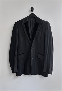 Dolce Gabbana D&G Black Striped Blazer