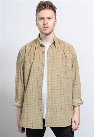 VINTAGE CORDUROY CORD SHIRT