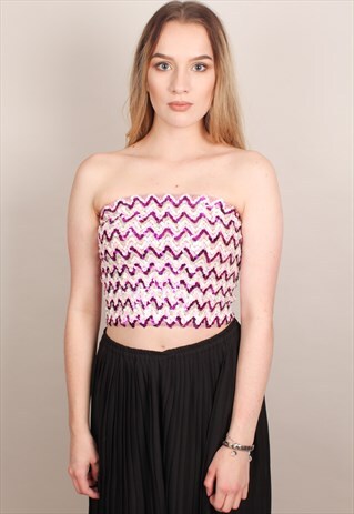 VINTAGE SEQUIN TOP ASM1746