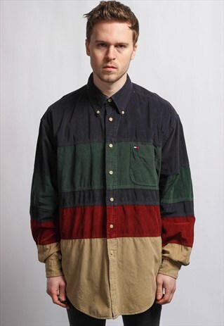 VINTAGE TOMMY HILFIGER CORDUROY SHIRT