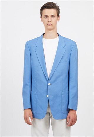 VINTAGE BLUE S STYLE BLAZER JACKET