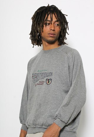 VINTAGE UNIVERSE EMBROIDERED SWEATSHIRT