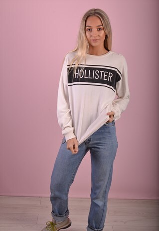BEIGE HOLLISTER SWEATSHIRT GJ3733
