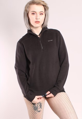VINTAGE CALVIN KLEIN 1/4 ZIP SWEATSHIRT
