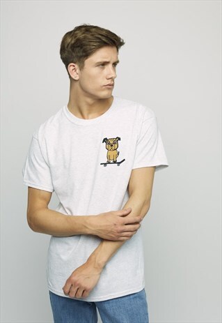 PUPPY GREY TEE
